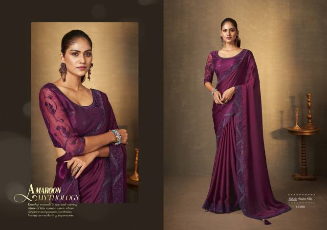 NORITA 42600 NITIZAH BY MAHOTSAV SAREES SILK UNSTICHED SAREES WHOLESALE 9  PCS